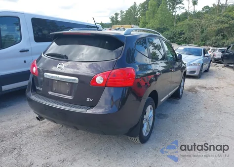 2012 Nissan Rogue Sv from USA, damaged, VIN JN8AS5MTXCW283772